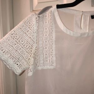 ANA Crotchet Knit Blouse